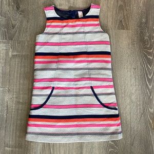 NWOT Cat and Jack tunic dress with pockets. Size 7/8.